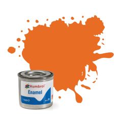 Humbrol Enamel NR.46 Matt Orange Matt - 14ml