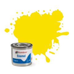 Humbrol Enamel NR.99 Lemon Matt - 14ml