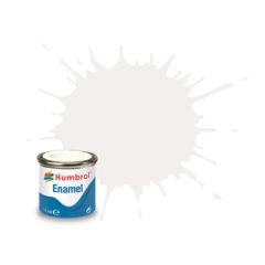 Humbrol Enamel NR.130 White Satin - 14ml