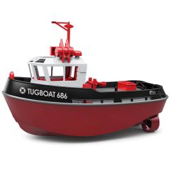 Heng Long 1/72 Tug Boat 686 RTR - Zwart