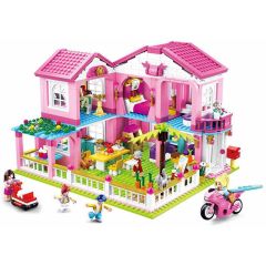 Sluban Holiday Villa (Girl's Dream) bouwstenen set (M38-B0721)