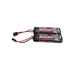 Tweedehands Traxxas 5000mAh 11.1v 3-Cell 25C LiPo Battery (2 stuks)