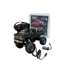 Tweedehands Traxxas TRX-4MT 1/18 Chevrolet K10 Monster Truck RTR - Zwart