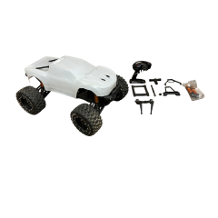 Tweedehands Traxxas X-Maxx 8S met onbreekbare body & Proline wielen - Wit