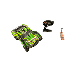 Tweedehands Traxxas Slash 2wd XL5 Groen met 1x NiMH accu