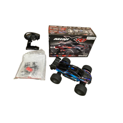 Tweedehands Traxxas Mini XRT VXL incl. 2S lipo accu & USB lader - Blauw (1x gereden)