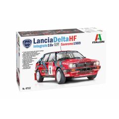 Italeri 1/12 Lancia Delta HF Intergrale 16v Sanremo 1989