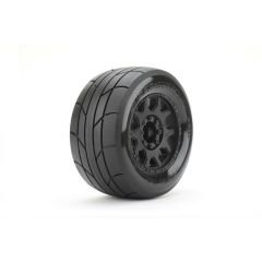 JetKo - 1/10 Jetko EX Tyre MT Super Sonic op 2.8" zwarte velgen - 12,14,17mm hex