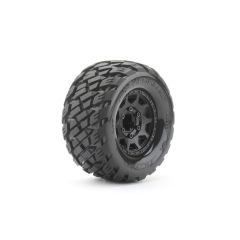 JetKo Extreme Tyre Rockform op zwarte 2.8" velgen - 1/2 offset - 12mm hex