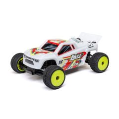 Losi 1/28 Micro-T 2WD Stadium Truck RTR - Wit (Incl. accu & lader)