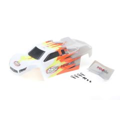 Losi - Body, Gray/White: Mini-T 2.0 (LOS210015)