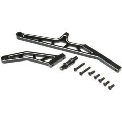 Losi - Chassis Brace Set Rear Aluminum Black: DBXL-E 2.0 (LOS351015)