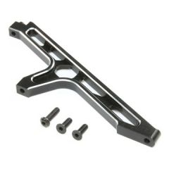 Losi - Chassis Brace Front Aluminum Black: DBXL-E 2.0 (LOS351016)