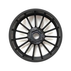 Wheel, Black (2) (LOS45010)
