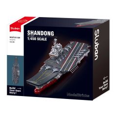 Sluban Modelbricks Shandong vliegdekschip