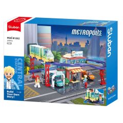Sluban Metropolis nieuwe elektrische bus winkel 4s