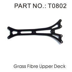 Fiber glass upper deck
