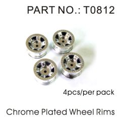 Chrome wheels 4pcs