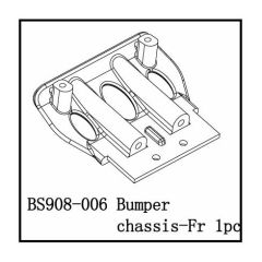 Front bumper bottom bracket