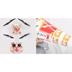 Sticker set voor de DJI Phantom 3 - Monkey King Gold