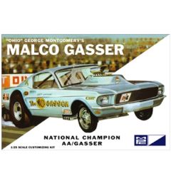 MPC Ohio George Malco Gasser 1967 Mustang Funny Car Light Blue 1/25