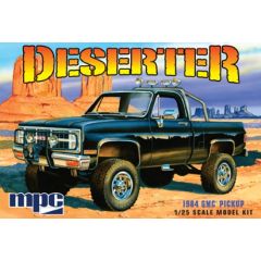 MPC 1984 GMC Pickup Black 1/25