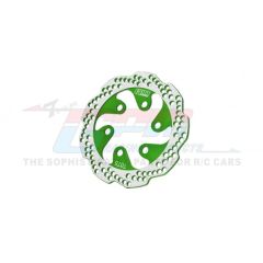 GPM - Aluminium 7075-T6 Rear Brake Disk - groen- Losi 1/4 Promoto-MX