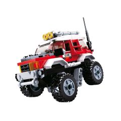 Sluban Off-Road Vehicle red bouwstenen set (M38-B0663B)