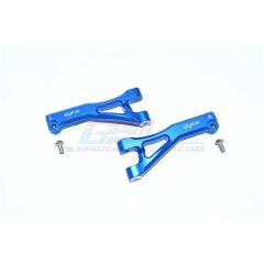 GPM Aluminium Front Upper Arms 4pcs, Arrma Limitless, Blue