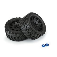 Proline Masher X XP HP Belted Tyres Mounted - Traxxas X-Maxx (PL10176-10)
