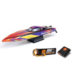 Proboat Sonicwake 24" Self-Righting Brushless Deep-V RTR (Accu & lader inbegrepen) - Rood
