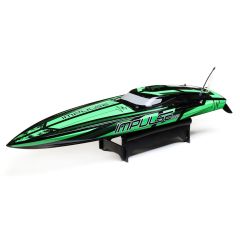 Proboat Impulse 32 Brushless Deep-V RTR - Zwart/Groen