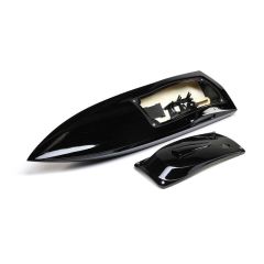 Proboat Hull and Canopy Set, Black: Impulse 32 (PRB281096)