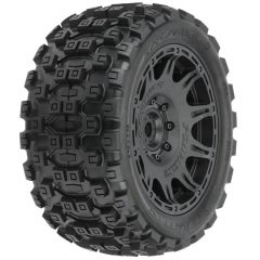 Proline Badlands MX57 5.7" Tyres Mounted on Raid 8x48 Removable 8x48/24mm Hex - Traxxas X-Maxx/Arrma Kraton 8S