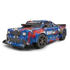 Maverick QuantumR Flux 1/8 4WD 4S brushless RTR - Blauw/Rood