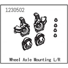 Absima Wheel Axle Mounting (1230502)