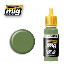 MIG Acrylic RAL 6011 B Resedagrun opt.2 17ml