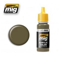MIG Acrylic RAL 7008 Graugrun 17ml