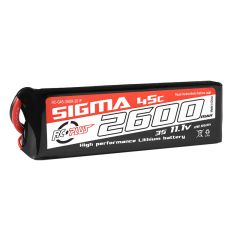 RC Plus Lipo 45c 11,1 volt 2600mah met XT60 stekker