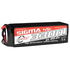 RC Plus Lipo 45c 22.2 volt 3300mah met XT60 stekker