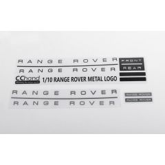RC4WD Metal Emblem Set for JS Scale 1/10 Range Rover Classic Body (VVV-C0650)