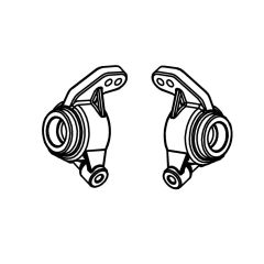 Absima - Rear Hubs L/R (1610105)