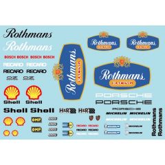 Rothmans stickervel A5