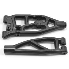 RPM Arrma Upper/Lower Right Front Arm Black 6S Kraton/Outcast/Fireteam