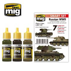MIG Verf Set - Russian WWII camouflage colors