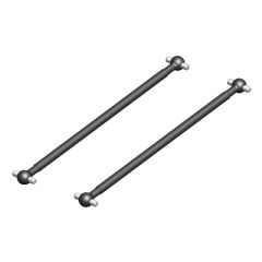 Team Corally - Drive Shaft - Rear - Steel - 2 Pcs (C-00250-070)