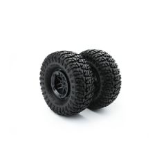 SCA-1E Beadlock Wheel - Tire Set 2pcs (CA-15839)