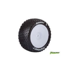 Louise E-HORNET Banden Set - Super Soft - Velgen Wit - Hex 12mm - 4WD Achter