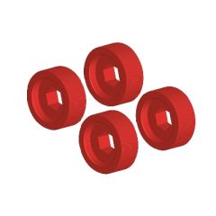 Pivot Ball Adjusting Nut - Aluminum - 4 pcs (C-00180-117)