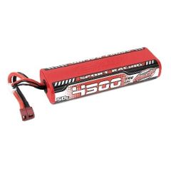 Team Corally Car Lipo 50c 7,4 volt 4500mah met Dean Stekker